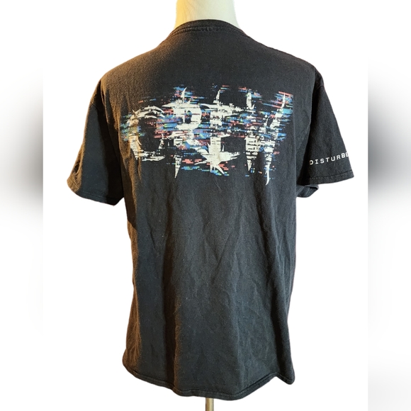 Vintage Disturbed Crew T-Shirt Circa 2005. 10,000 Fists. Size Large. - Picture 2 of 4